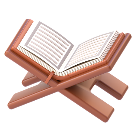 Koran geöffnet  3D Icon