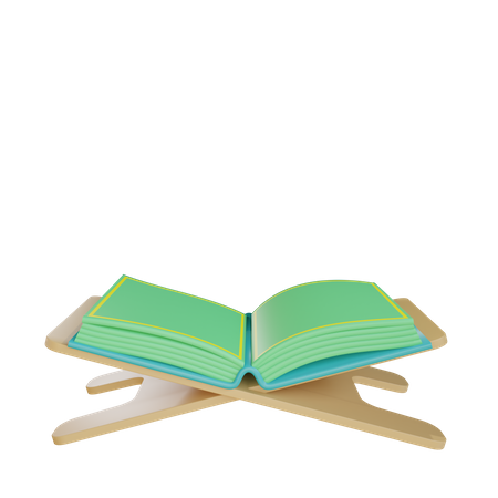 Koranbuch  3D Illustration