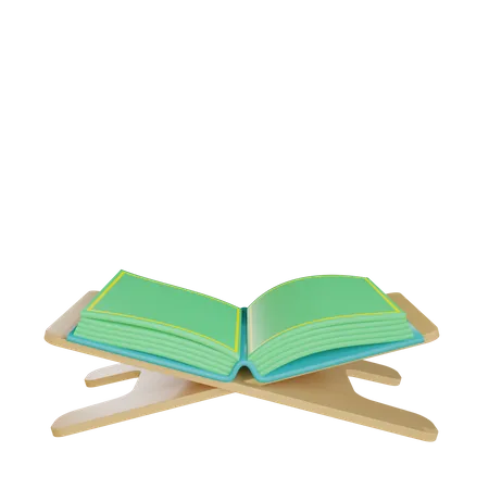 Koranbuch  3D Illustration