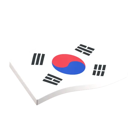 Korea 3D Icon