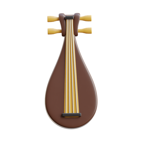 Korean Guitar  3D Icon