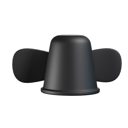Korean Traditional Hat  3D Icon