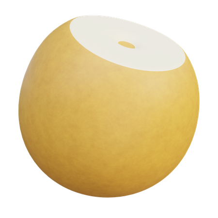 Koreanische Birne  3D Icon