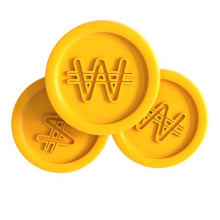 Korea hat gewonnen  3D Icon