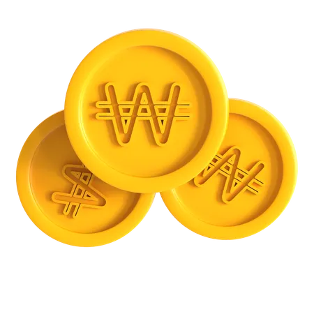 Korea hat gewonnen  3D Icon