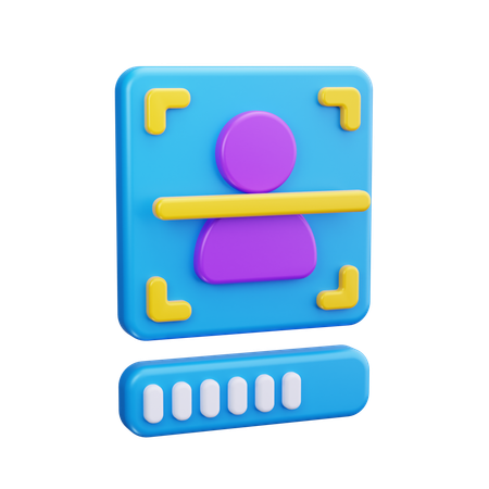 Körperscan  3D Icon