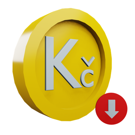 Koruna 2  3D Icon