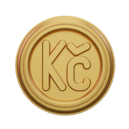 Koruna  3D Icon