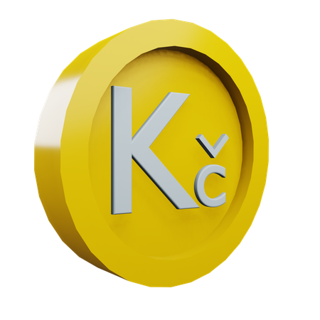 Koruna  3D Icon