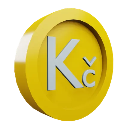 Koruna  3D Icon