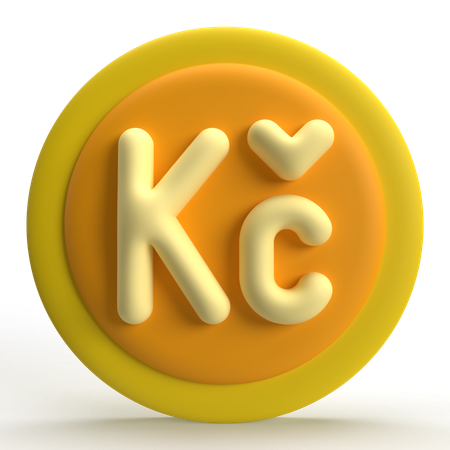 Koruna  3D Icon