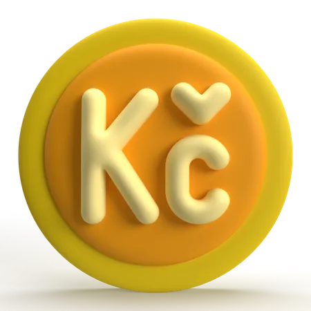 Koruna  3D Icon