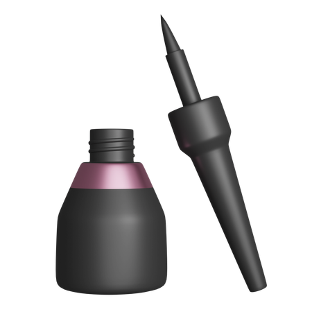 Kosmetischer flüssiger Eyeliner  3D Icon