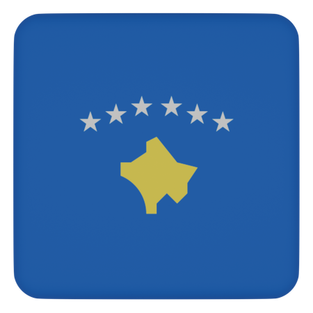 Kosovo  3D Icon