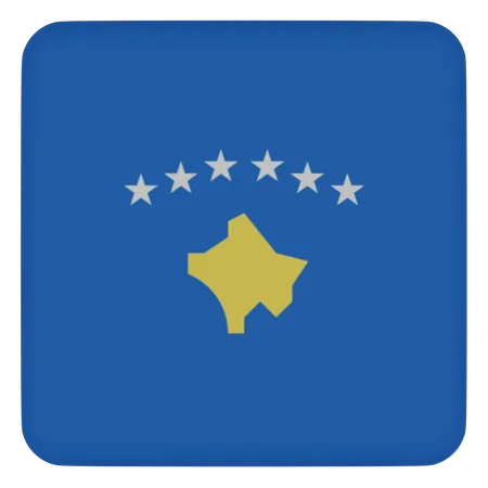 Kosovo  3D Icon