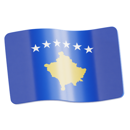 Kosovo  3D Icon