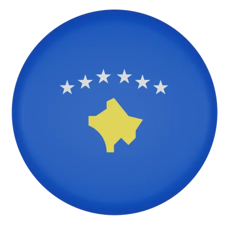 Kosovo  3D Icon