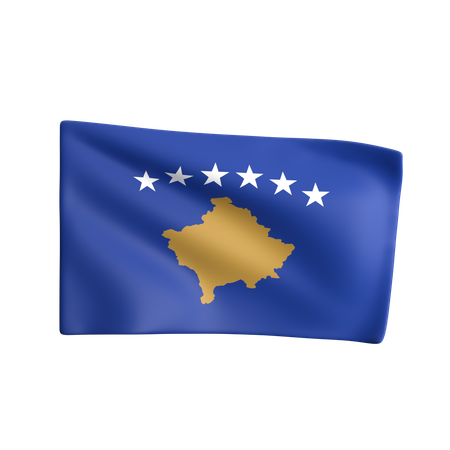 Kosovo  3D Icon