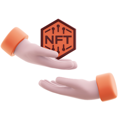 Kostenloses NFT  3D Icon