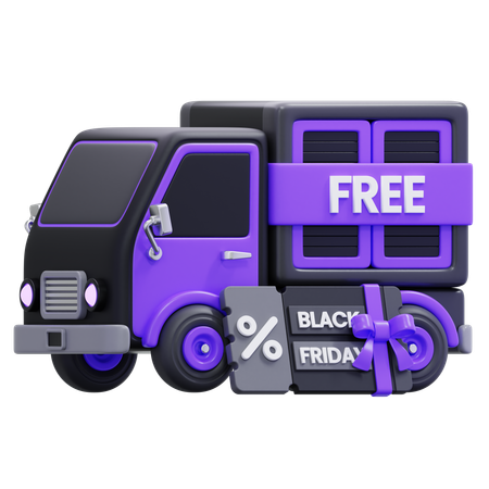 Kostenloser Expressversand  3D Icon