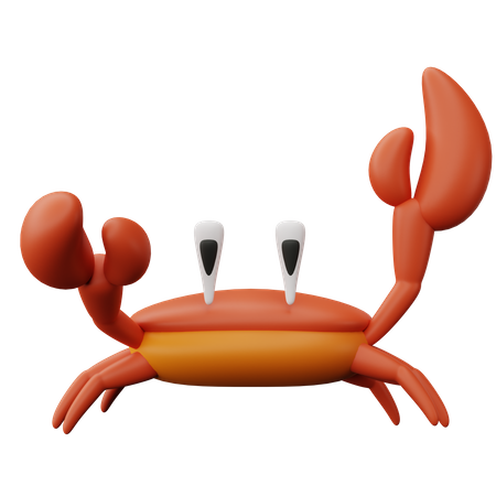 Krabbe  3D Icon