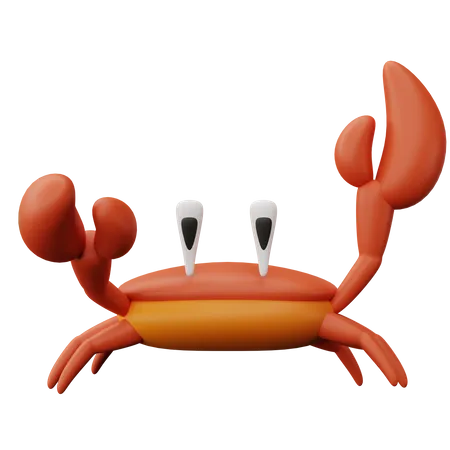 Krabbe  3D Icon