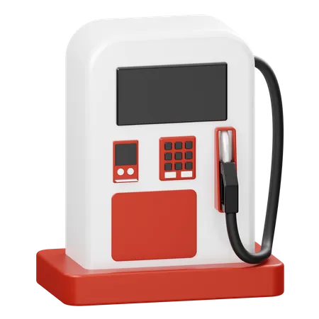 Benzinpumpe  3D Illustration