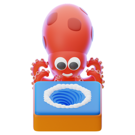 Kraken  3D Icon