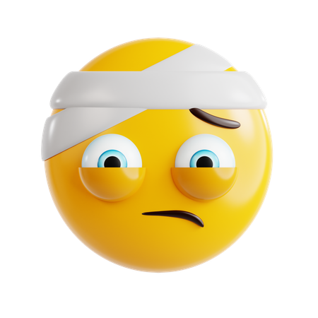 Krankes Emoji  3D Icon