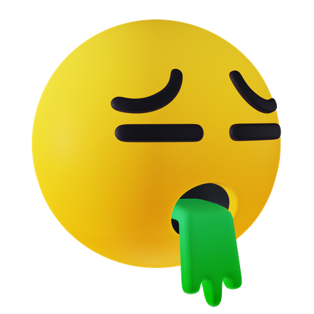 Krankes Emoji  3D Icon