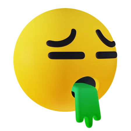 Krankes Emoji  3D Icon