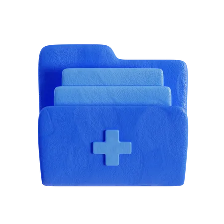 Krankenakten  3D Icon