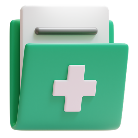 Krankenakten  3D Icon