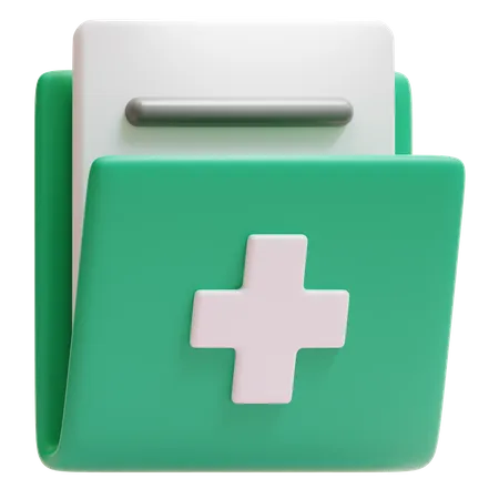 Krankenakten  3D Icon