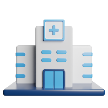 Krankenhaus  3D Icon