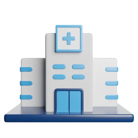 Krankenhaus  3D Icon