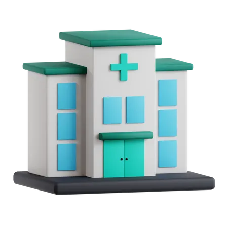 Krankenhaus  3D Icon