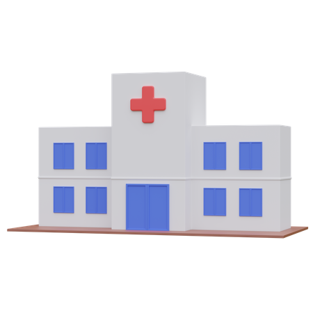 Krankenhaus  3D Icon