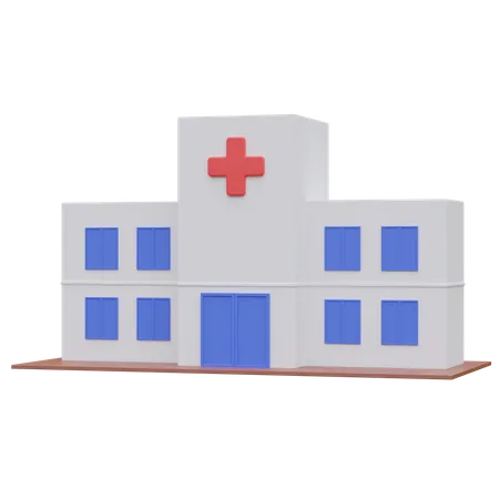 Krankenhaus  3D Icon