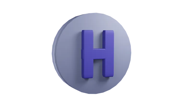 Krankenhaus Zeichen  3D Icon