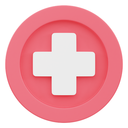 Krankenhaus Zeichen  3D Icon