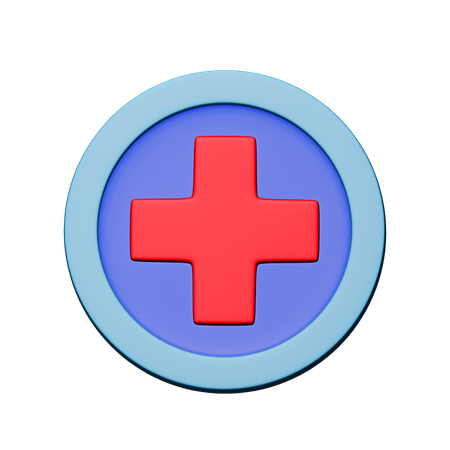 Krankenhaus Zeichen  3D Icon