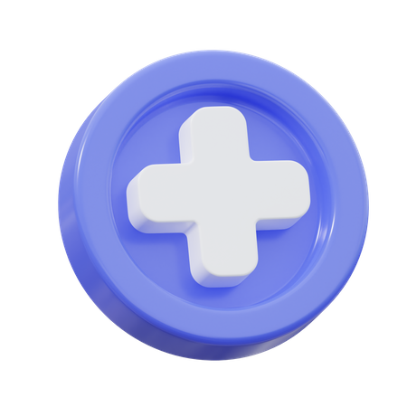 Krankenhaus Zeichen  3D Icon