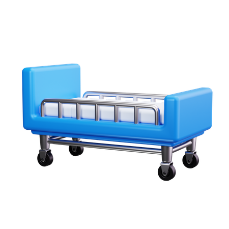 Krankenhausbett  3D Icon