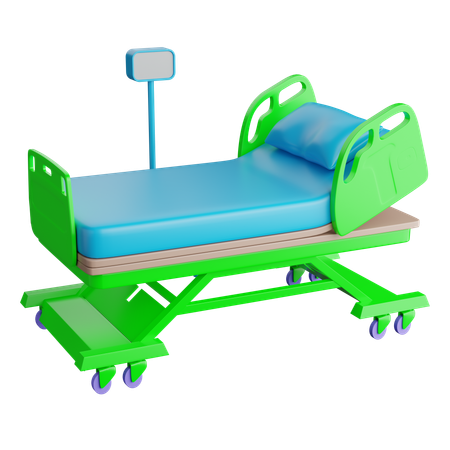 Krankenhausbett  3D Icon