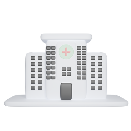 Krankenhäuser  3D Icon