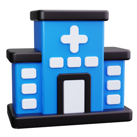 Krankenhausgebäude  3D Icon