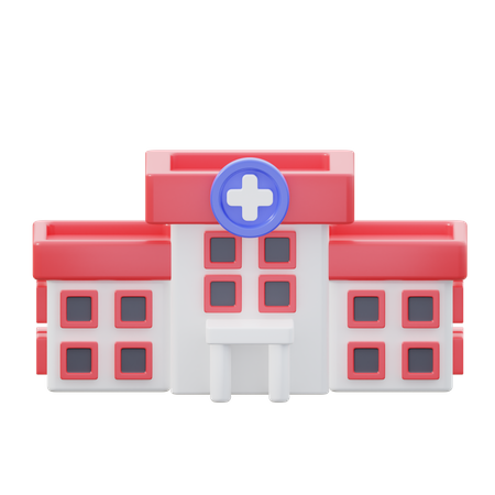 Krankenhausgebäude  3D Icon