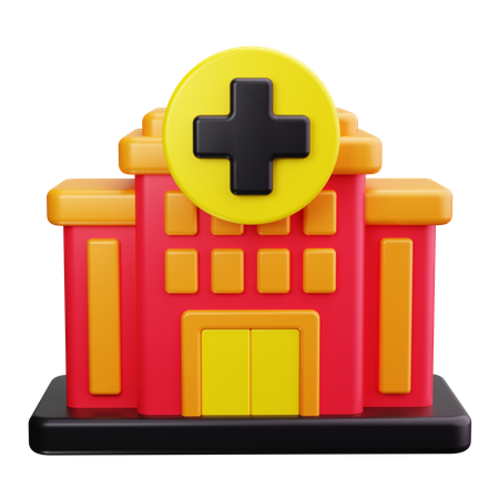 Krankenhaussicherheit  3D Icon