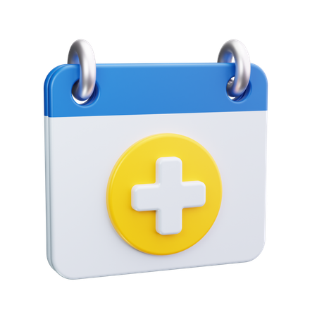 Krankenhaustermin  3D Icon